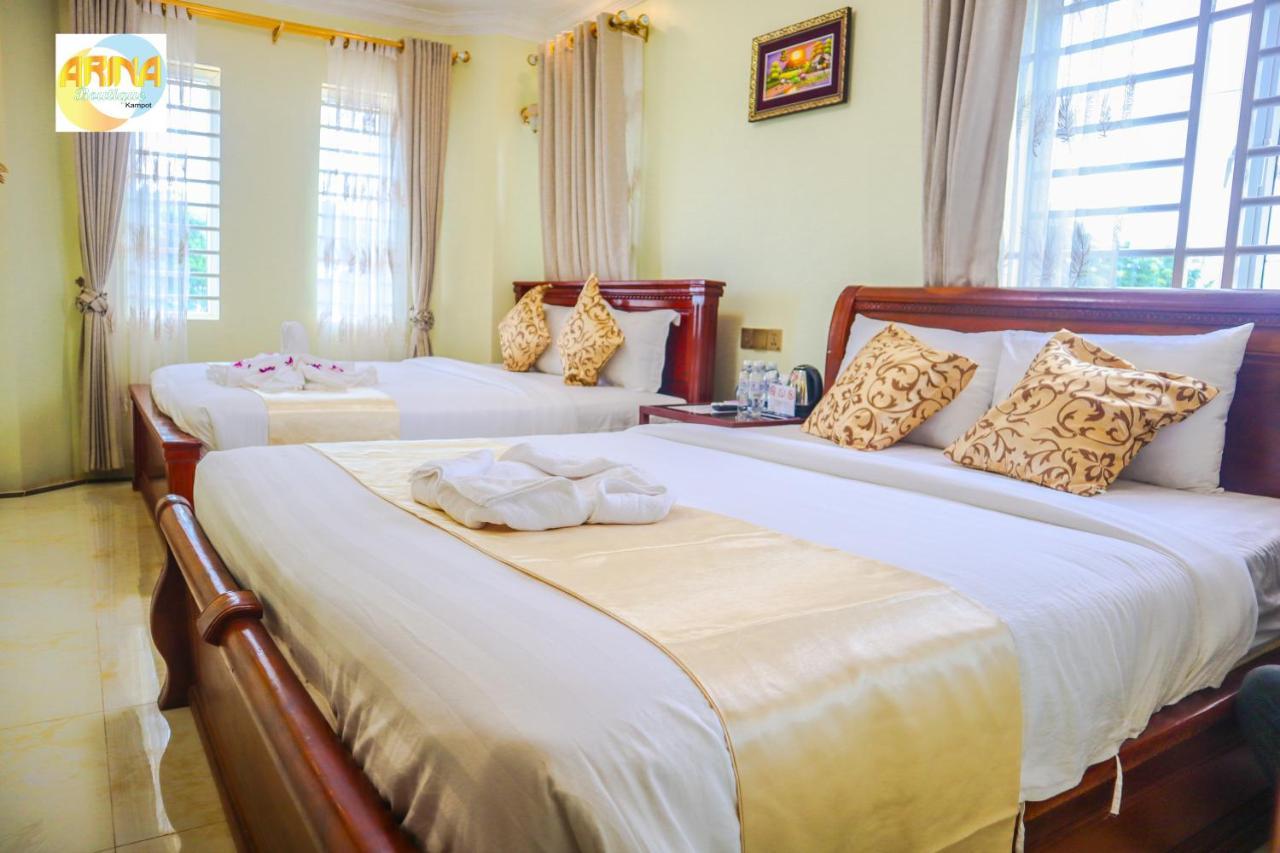 Arina Boutique Kampot Hotel Exterior foto
