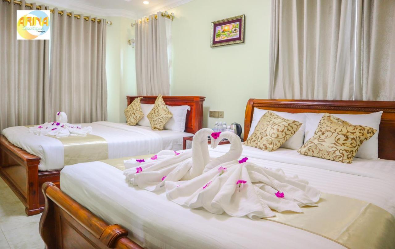 Arina Boutique Kampot Hotel Exterior foto